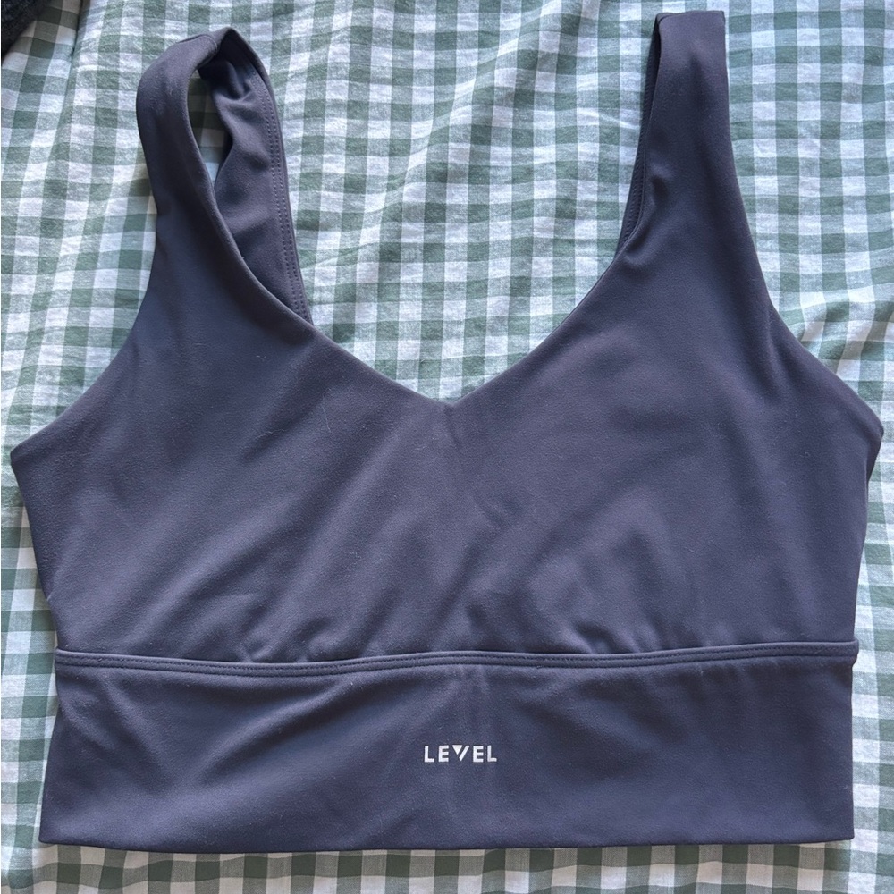 Level Active Navy Sports Bra